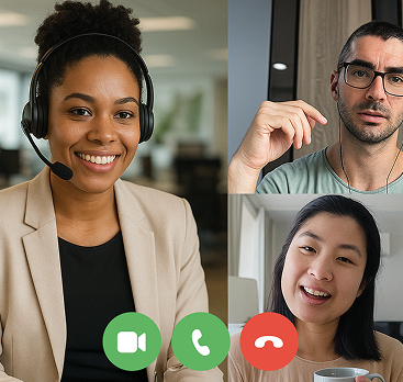 24/7 Support - video conference